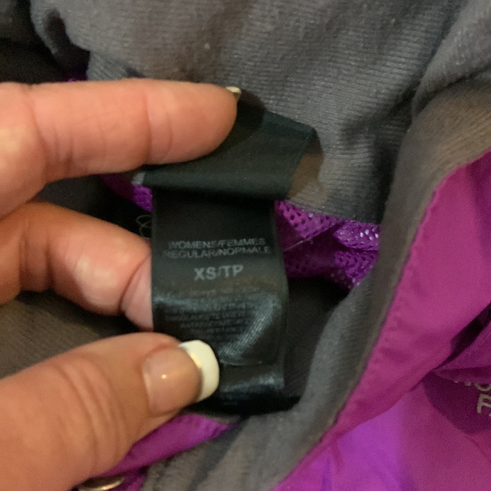 The North Face Magenta Hyvent hooded jacket sz XS - Picture 4 of 5